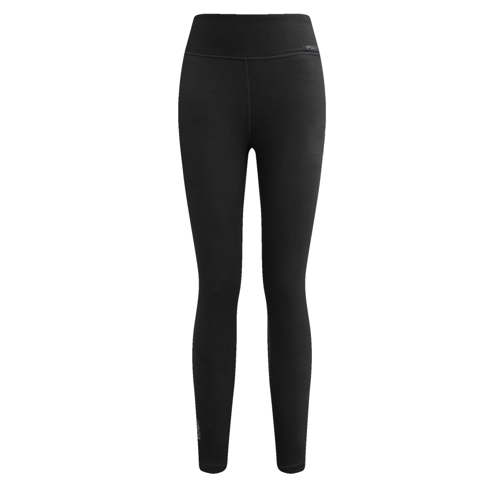 NFL PITTSBURGH STEELERS TRIPLE BLACK WOMEN'S JERSEY LEGGING (TRIPLE BLACK WOMEN'S)