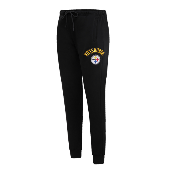 PITTSBURGH STEELERS OLD ENGLISH FLC SWEATPANT (BLACK) – Pro Standard