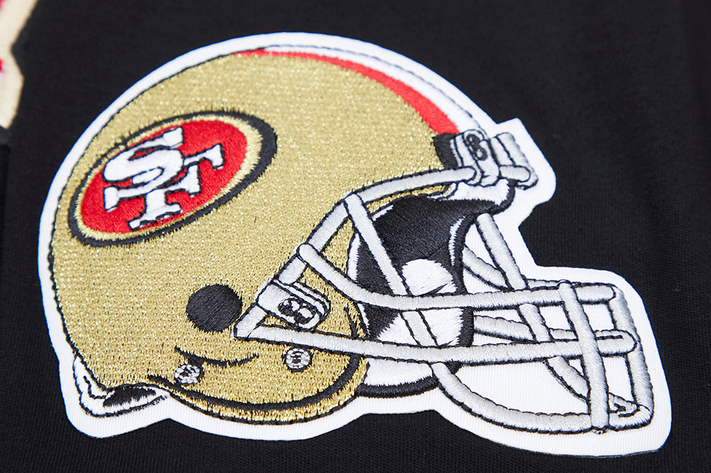 SAN FRANCISCO 49ERS CLASSIC CHENILLE SJ TEE (UNIVERSITY BLUE) – Pro Standard