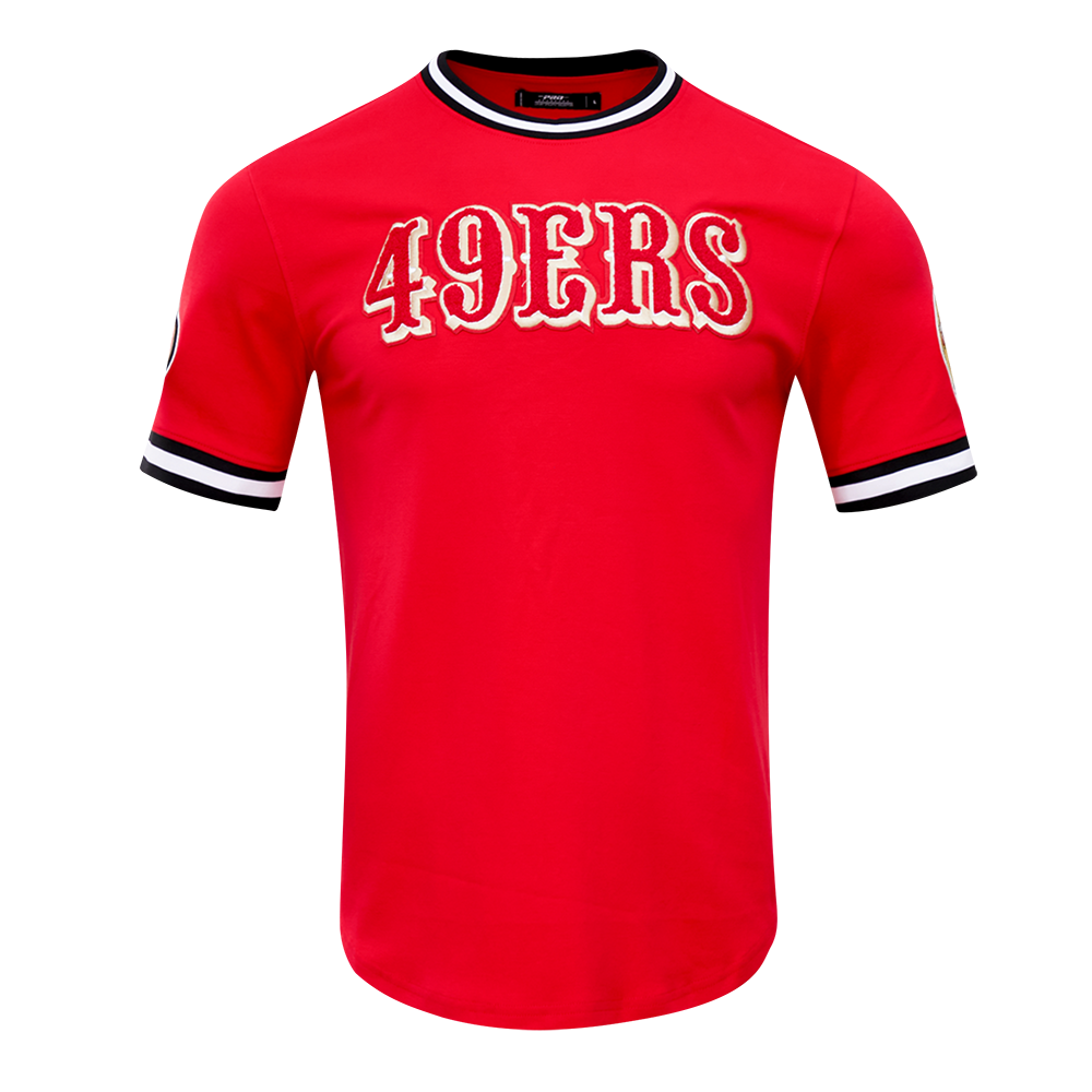 SAN FRANCISCO 49ERS RETRO CLASSIC SJ STRIPED TEE (EGGSHELL/ RED) – Pro  Standard