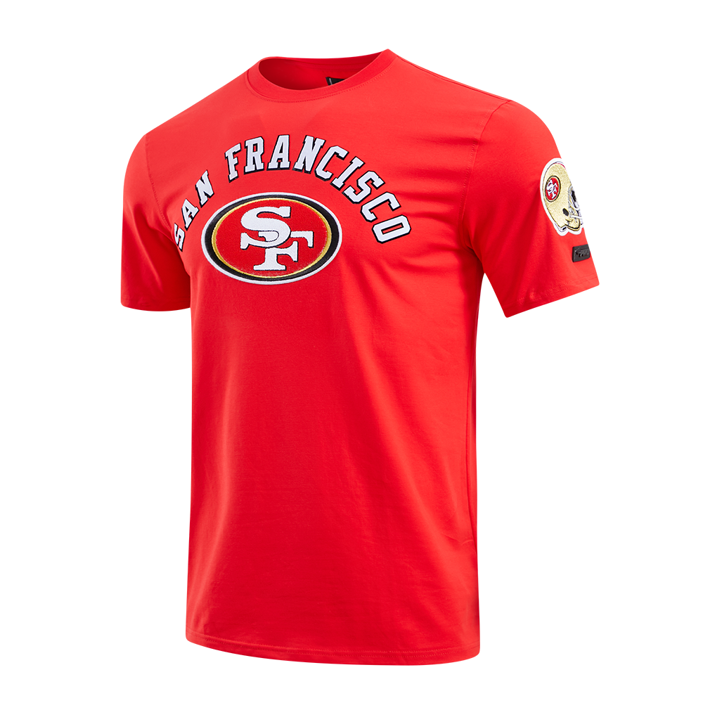NFL SAN FRANCISCO 49ERS CLASSIC BRISTLE MEN'S TEE (RED)