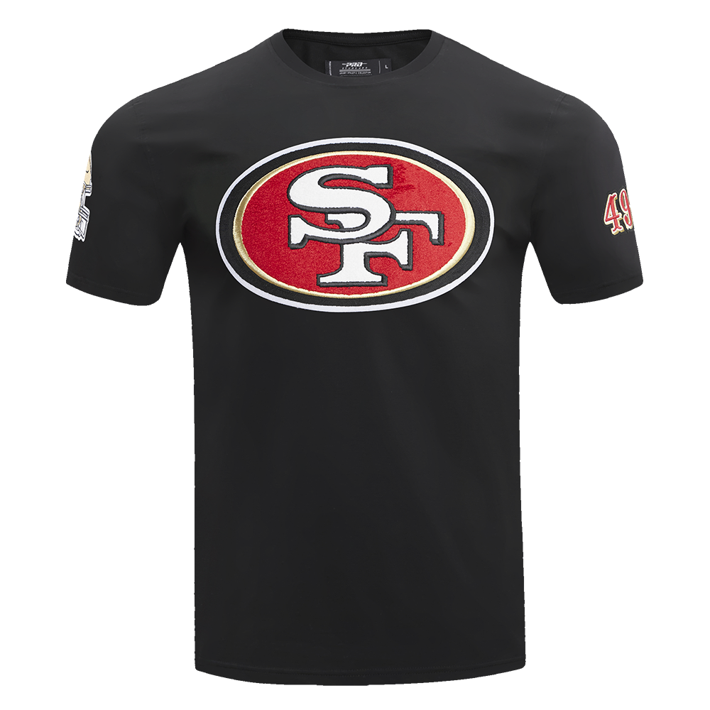 NFL SAN FRANCISCO 49ERS MASHUP MEN'S TEE (BLACK)