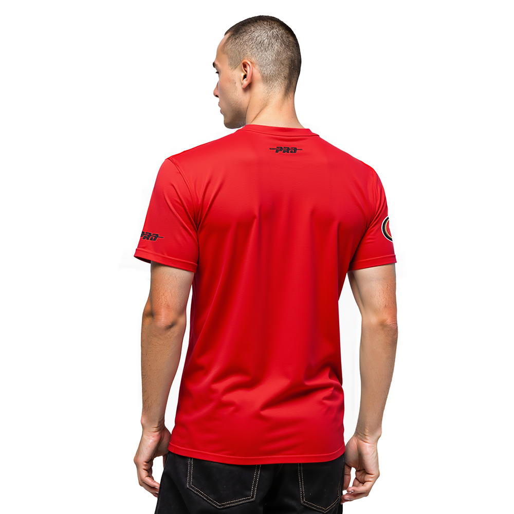 NFL SAN FRANCISCO 49ERS BORN FOR SPORT MEN'S SJ TEE (Red)