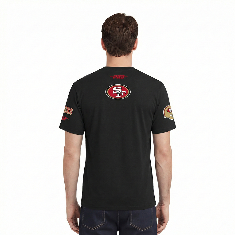 NFL SAN FRANCISCO 49ERS CITY ARCH MEN'S SJ TEE (BLACK)