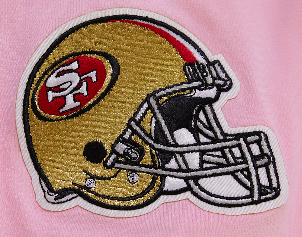 San Francisco 49ers Patch, NFL Sports Team Logo, Size: 3.6 x 2.1