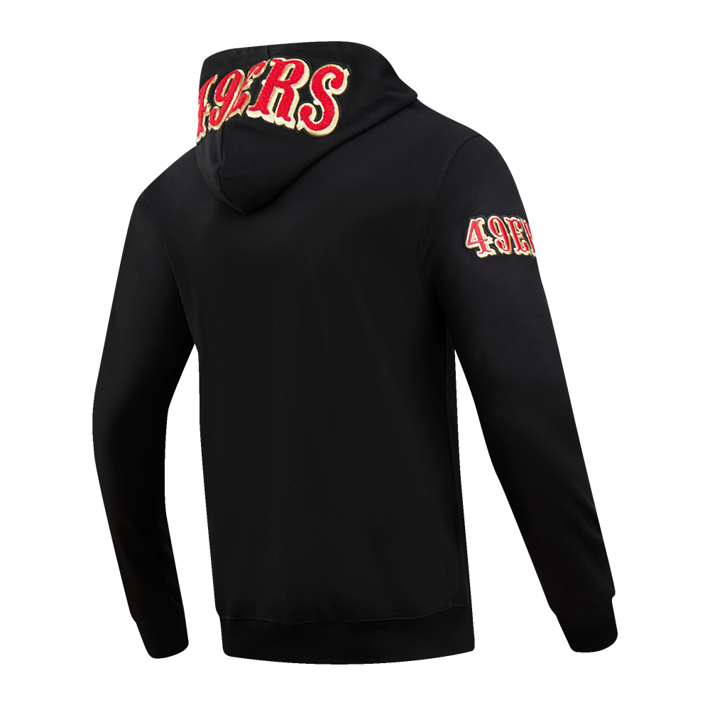 SAN FRANCISCO 49ERS CLASSIC CHENILLE DK FZ PO HOODIE (WHITE) – Pro Standard