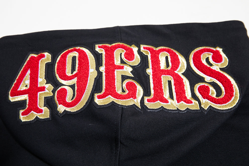 Pro Standard San Francisco 49ers Home Town Zip Up Hoodie - Black (FS4542619)