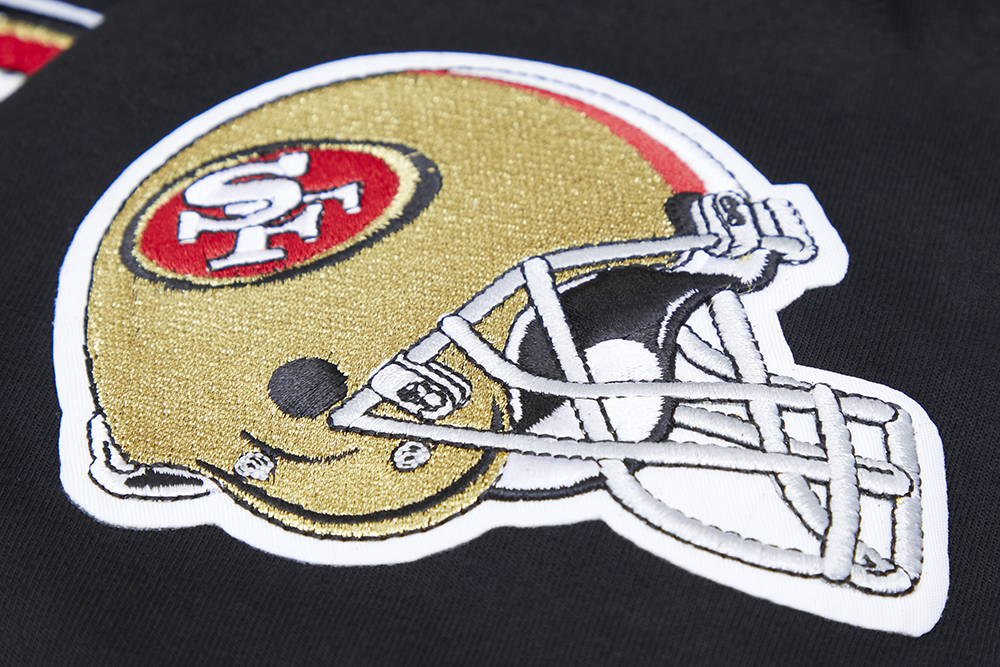 SAN FRANCISCO 49ERS CLASSIC CHENILLE DK PO HOODIE (WHITE) – Pro