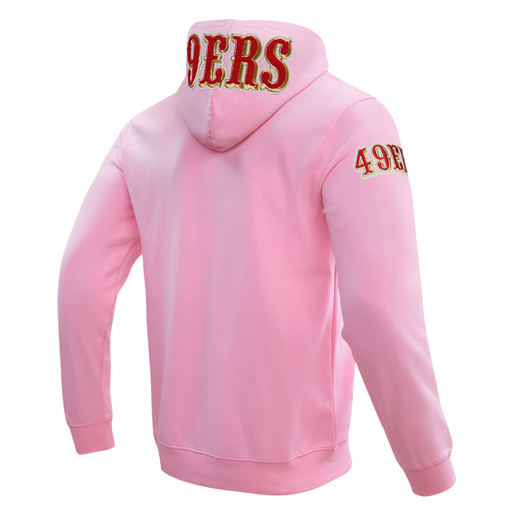 SAN FRANCISCO 49ERS CLASSIC CHENILLE DK FZ PO HOODIE (WHITE) – Pro Standard