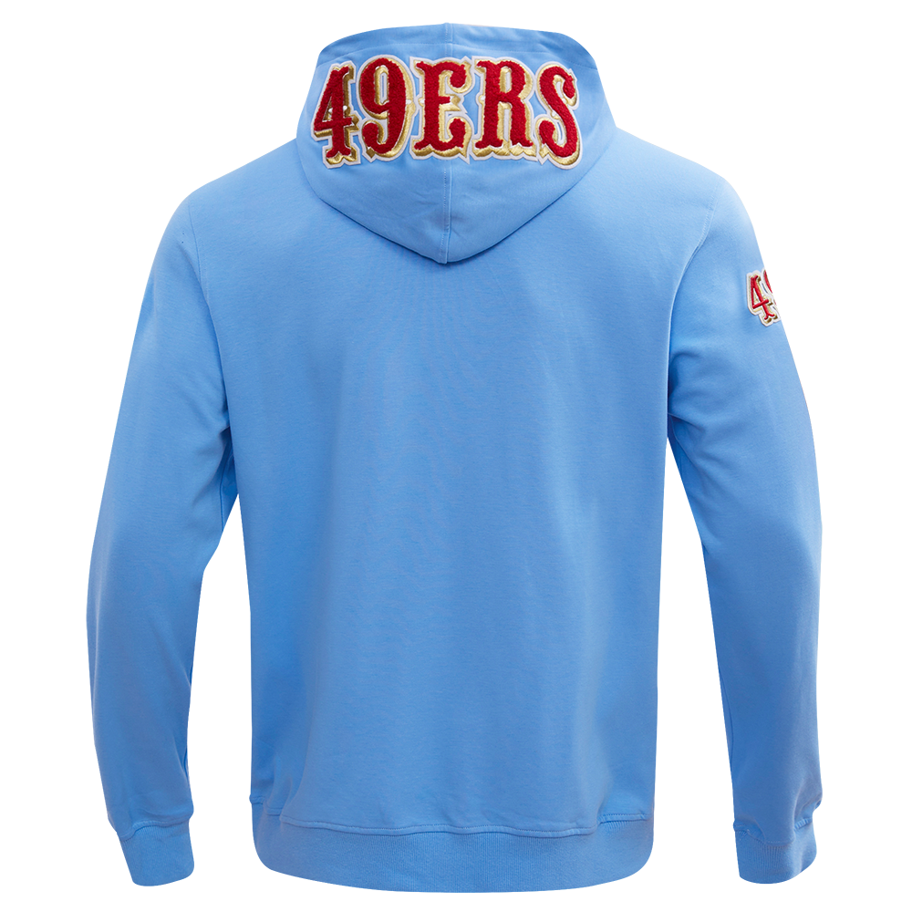 SAN FRANCISCO 49ERS CLASSIC CHENILLE DK PO HOODIE (RED) – Pro Standard