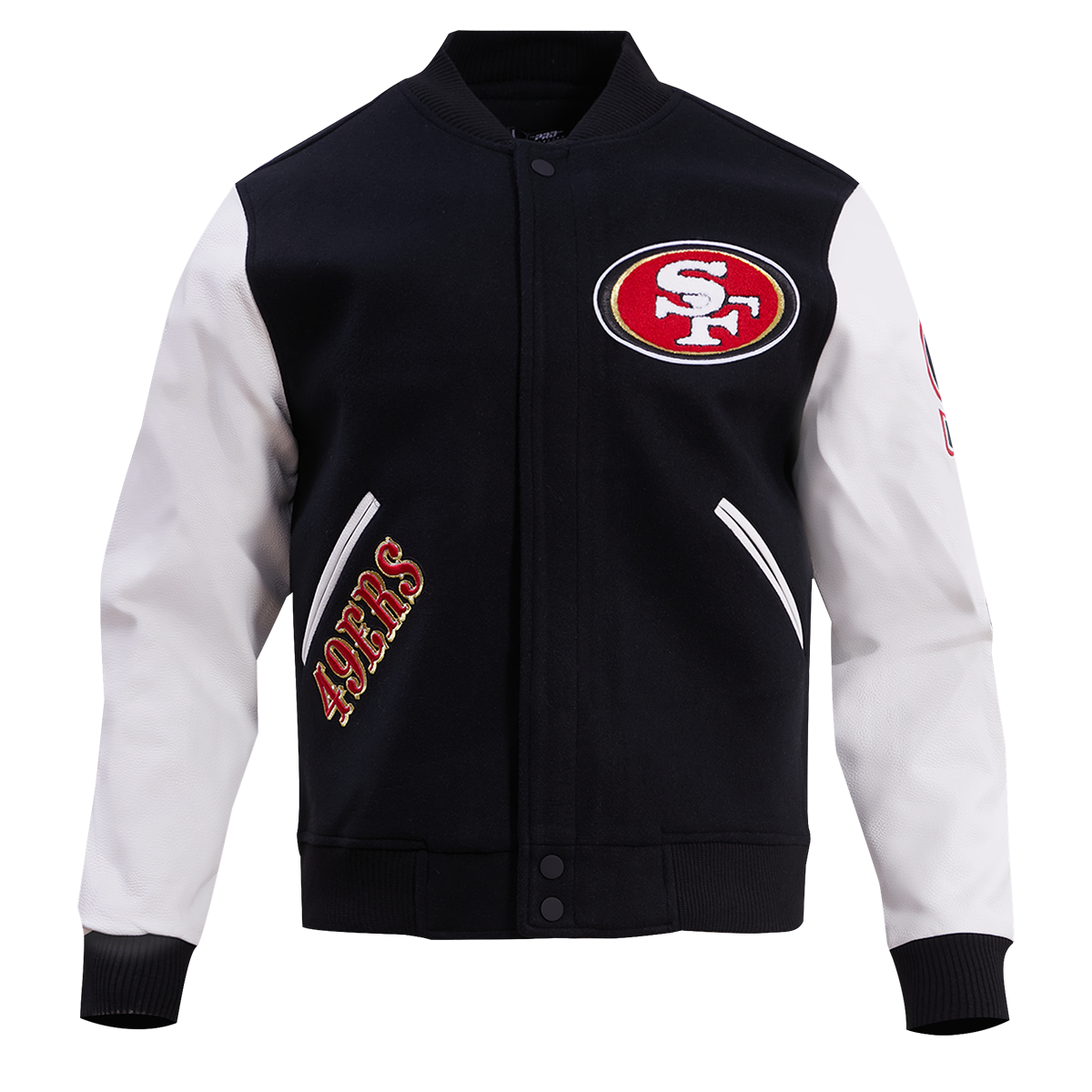 49ers varsity jacket cheap