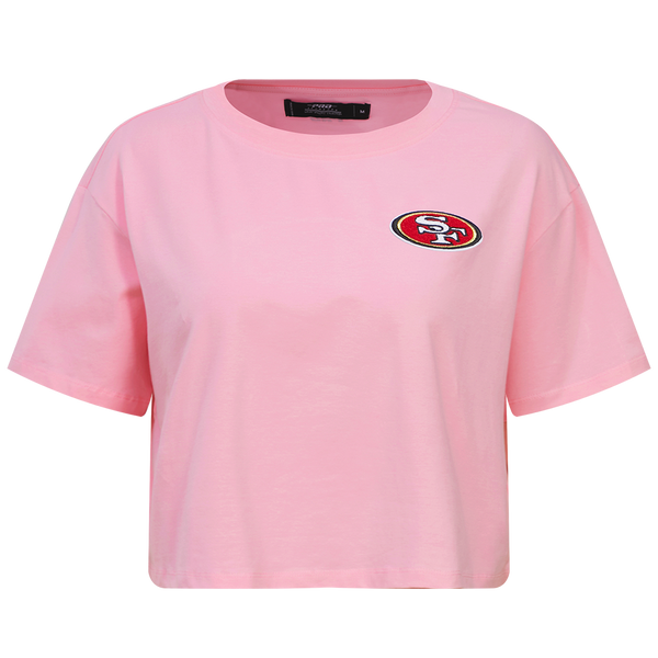 SAN FRANCISCO 49ERS CLASSIC SJ BOXY TEE (WHITE) – Pro Standard