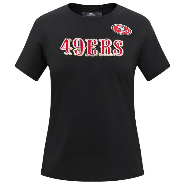 SAN FRANCISCO 49ERS CLASSIC CHENILLE SJ TEE (RED) – Pro Standard