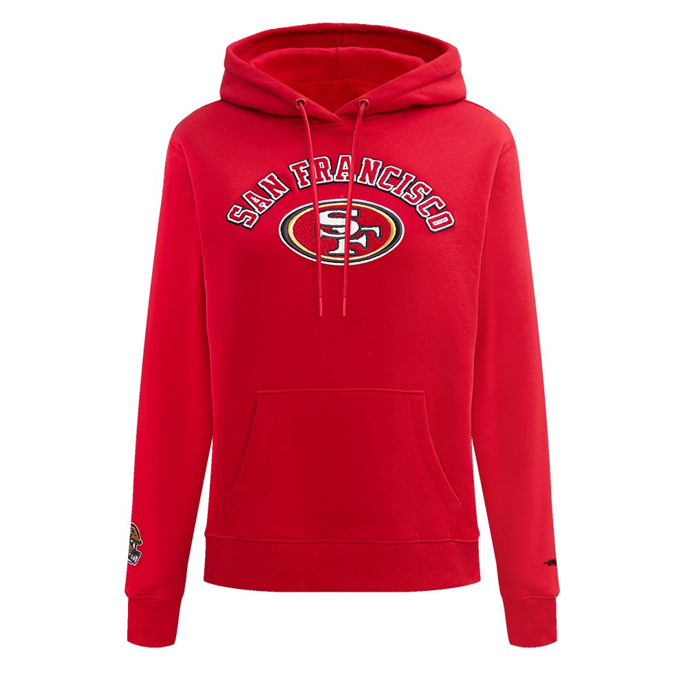 San francisco 49ers zip online up hoodies