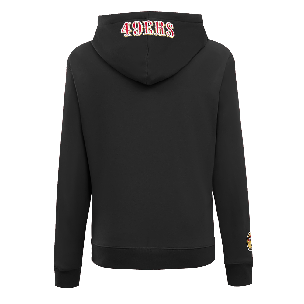 SAN FRANCISCO 49ERS RETRO CLASSIC FLC PO HOODIE (BLACK/RED/BLACK) – Pro  Standard