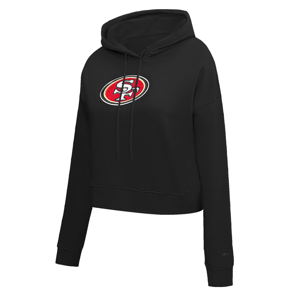 SAN FRANCISCO 49ERS RETRO CLASSIC FLC CROPPED PO HOODIE (EGGSHELL/ RED – Pro  Standard