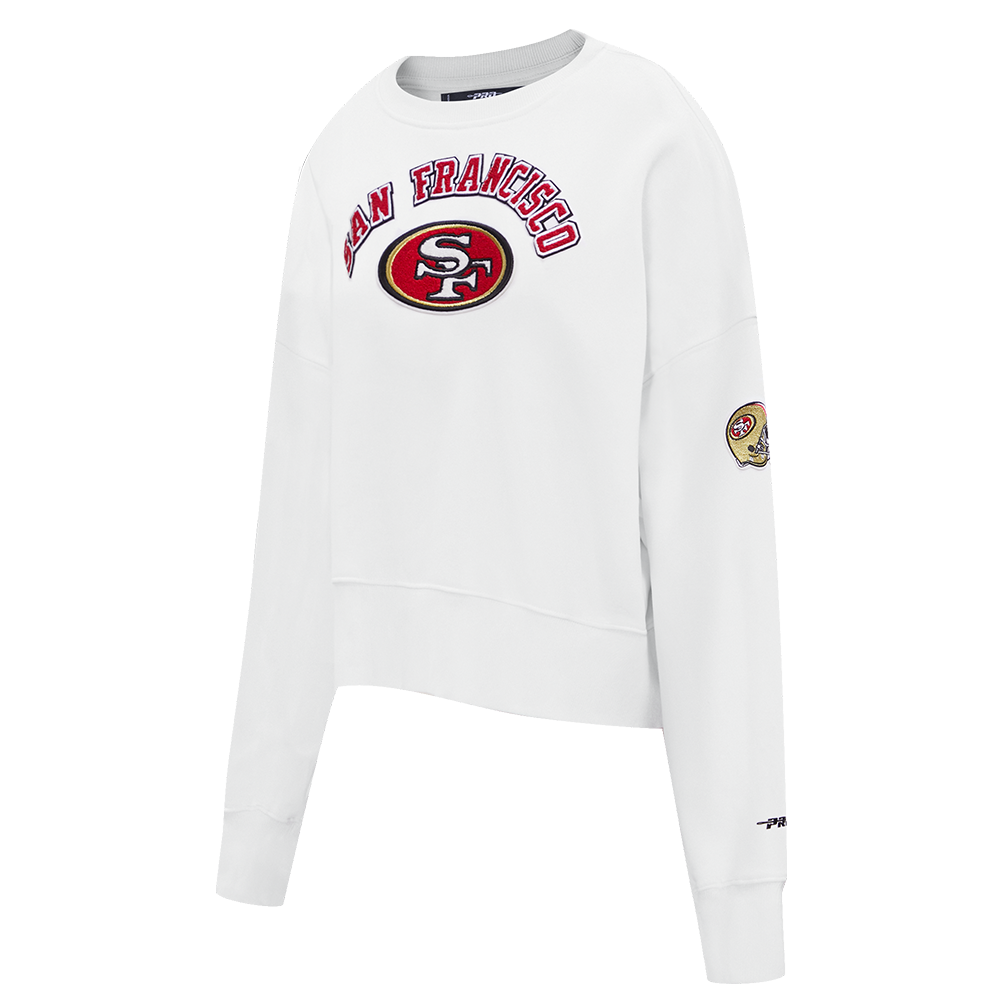 SAN FRANCISCO 49ERS CLASSIC SJ BOXY TEE (WHITE) – Pro Standard