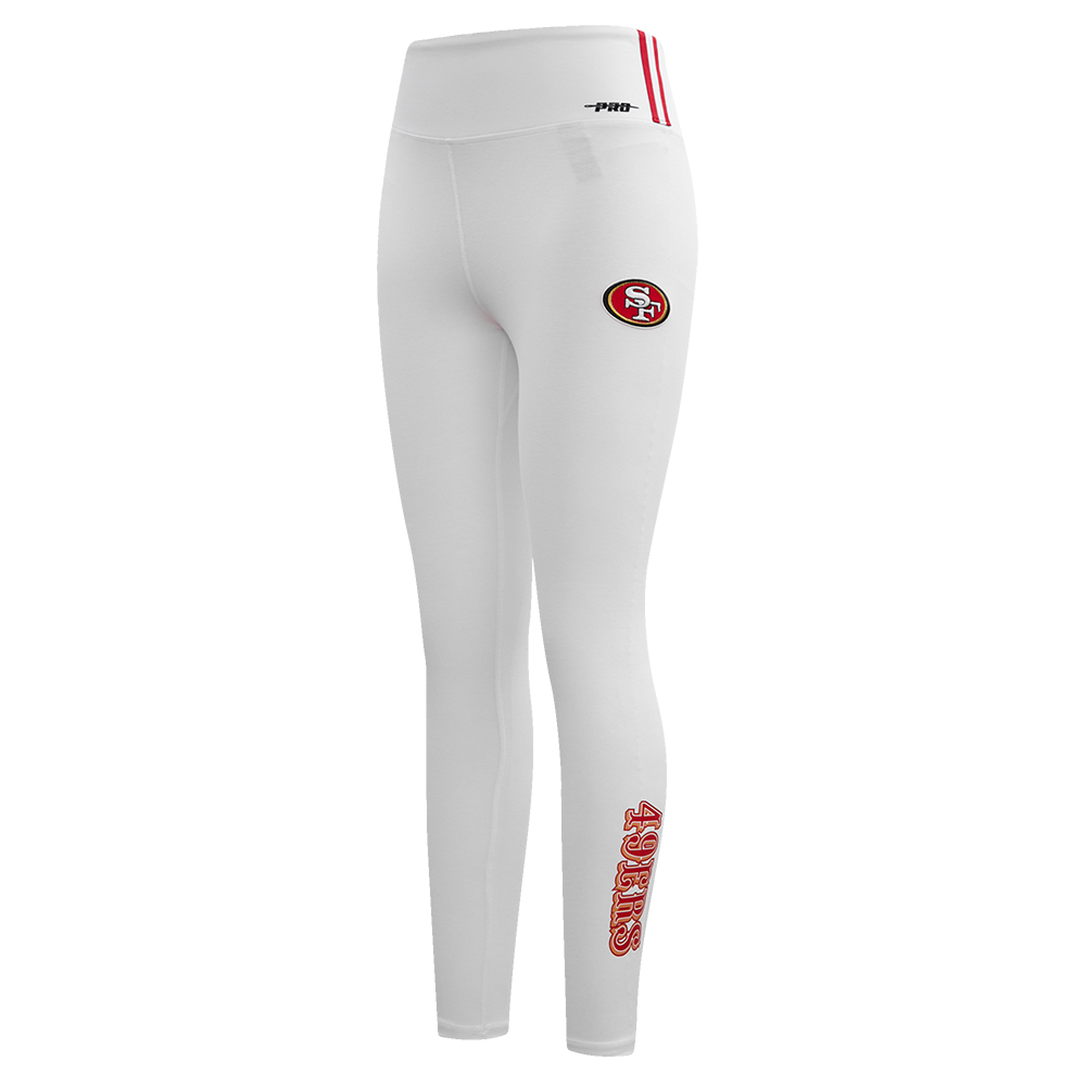 NFL SAN FRANCISCO 49ERS CLASSIC JERSEY LEGGING WHITE