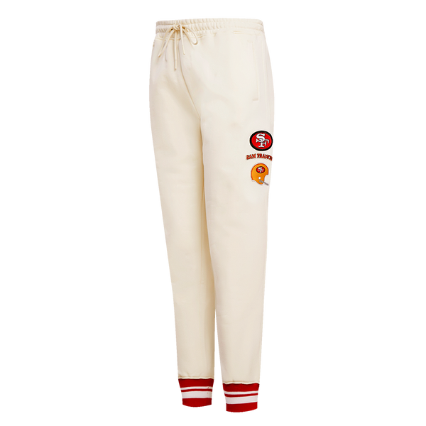 SAN FRANCISCO 49ERS RETRO CLASSIC FLC SWEATPANT (BLACK/RED/BLACK) – Pro  Standard