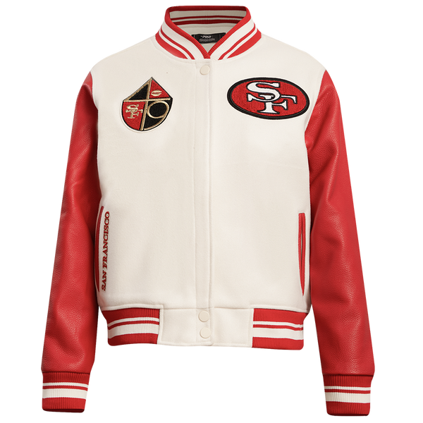 San Francisco 49ers Pro Standard Retro Classic Varsity Full-Zip