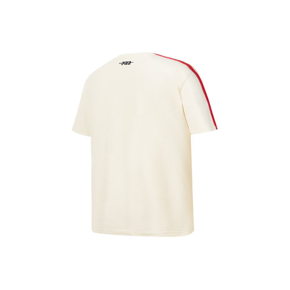 NFL SAN FRANCISCO 49ERS RETRO CLASSICS LITTLE BOY'S SS TAPING TEE (EGGSHELL/ RED)