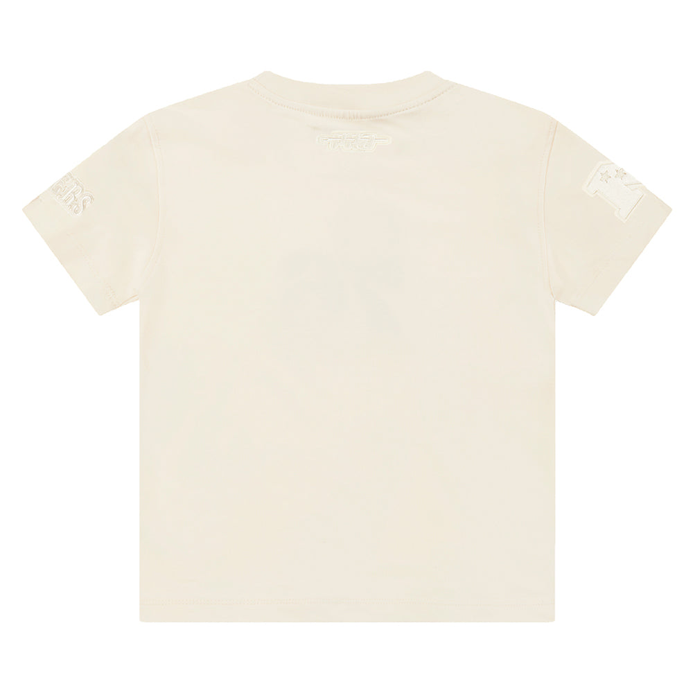 NFL SAN FRANCISCO 49ERS NEUTRAL TODDLER BOYS SHORT SLEEVE TEE (EGGSHELL)