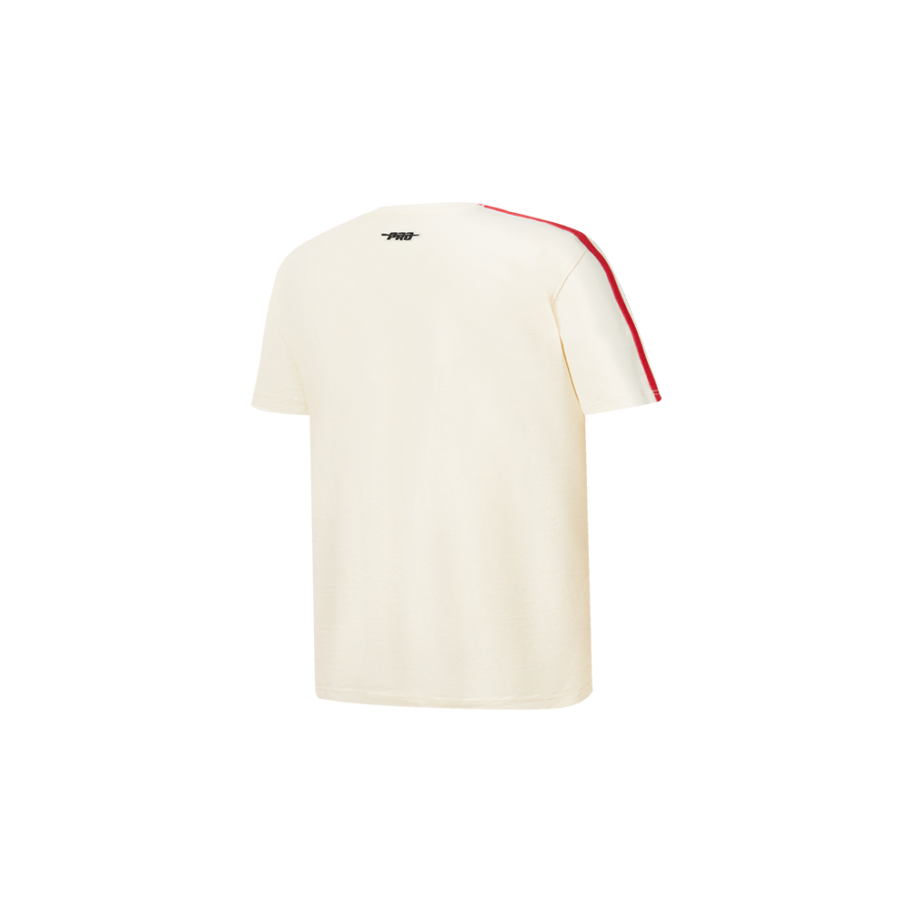 NFL SAN FRANCISCO 49ERS RETRO CLASSICS TODDLER BOY'S SS TAPING TEE (EGGSHELL/ RED)