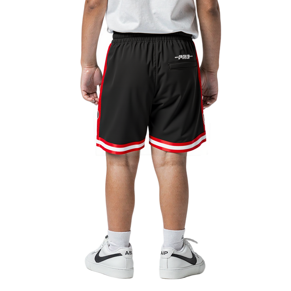 NFL SAN FRANCISCO 49ERS CLASSIC TODDLER BOYS FLEECE 2.0 SHORT (BLACK/RED)