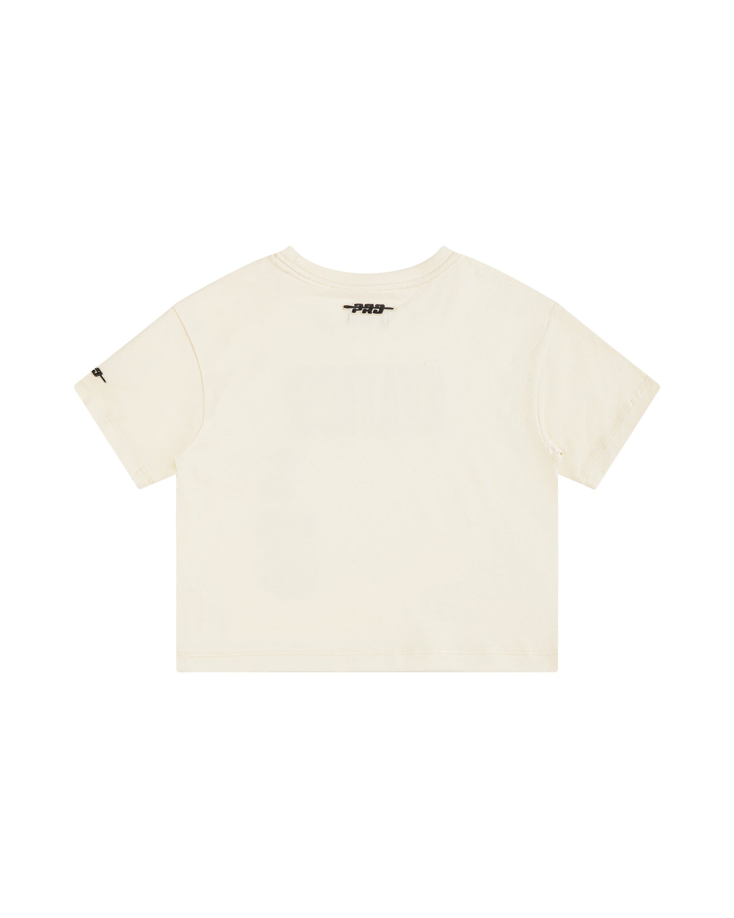 NFL SAN FRANCISCO 49ERS RETRO CLASSIC TODDLER GIRLS SHORT SLEEVE BOXY TEE (EGGSHELL)