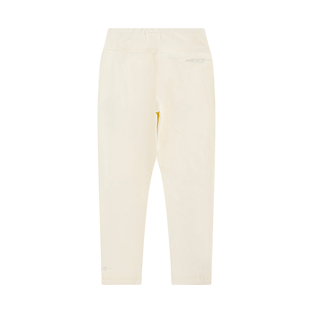 NFL SAN FRANCISCO 49ERS NEUTRAL TODDLER GIRLS LEGGING (EGGSHELL)