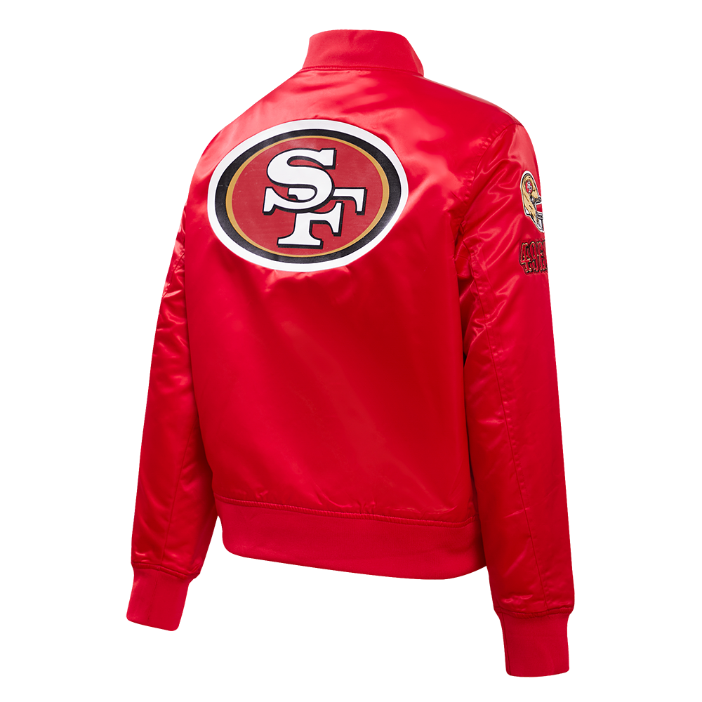 San Francisco good 49ers Satin Jacket Womens S