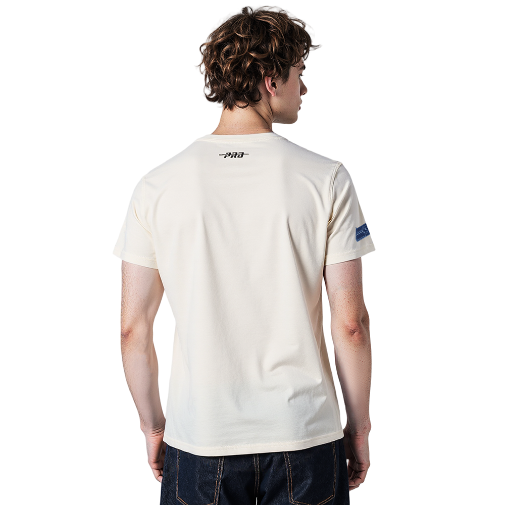 NFL SEATTLE SEAHAWKS VARSITY BLUES MEN'S SJ TEE (LINEN)
