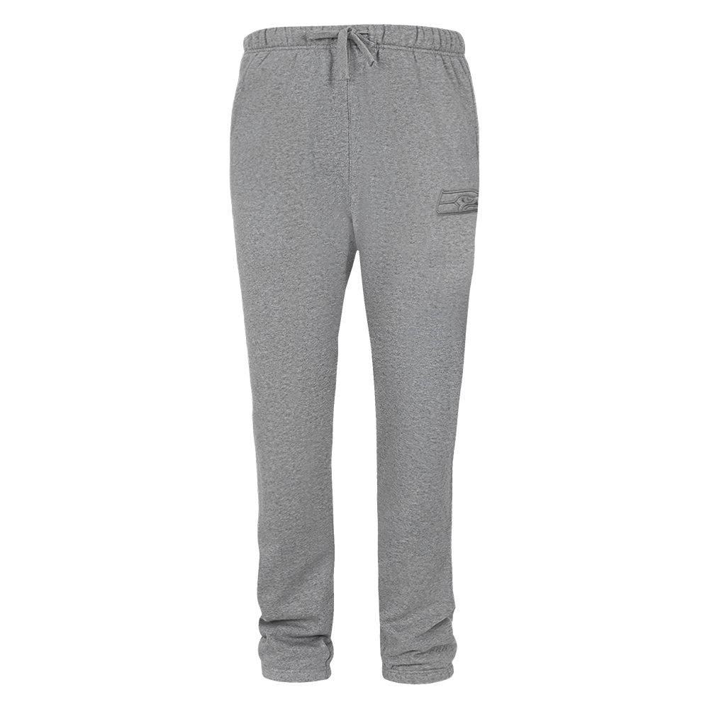 NFL SEATTLE SEAHAWKS NEUTRAL DROP SHOULDER MEN'S PULLOVER HOODIE (DARK TAUPE)