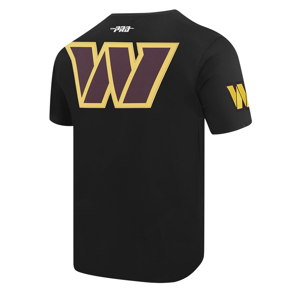 NFL WASHINGTON COMMANDERS JAYDEN DANIELS #5 CLASSIC PNN MEN'S SJ TEE (BLACK)