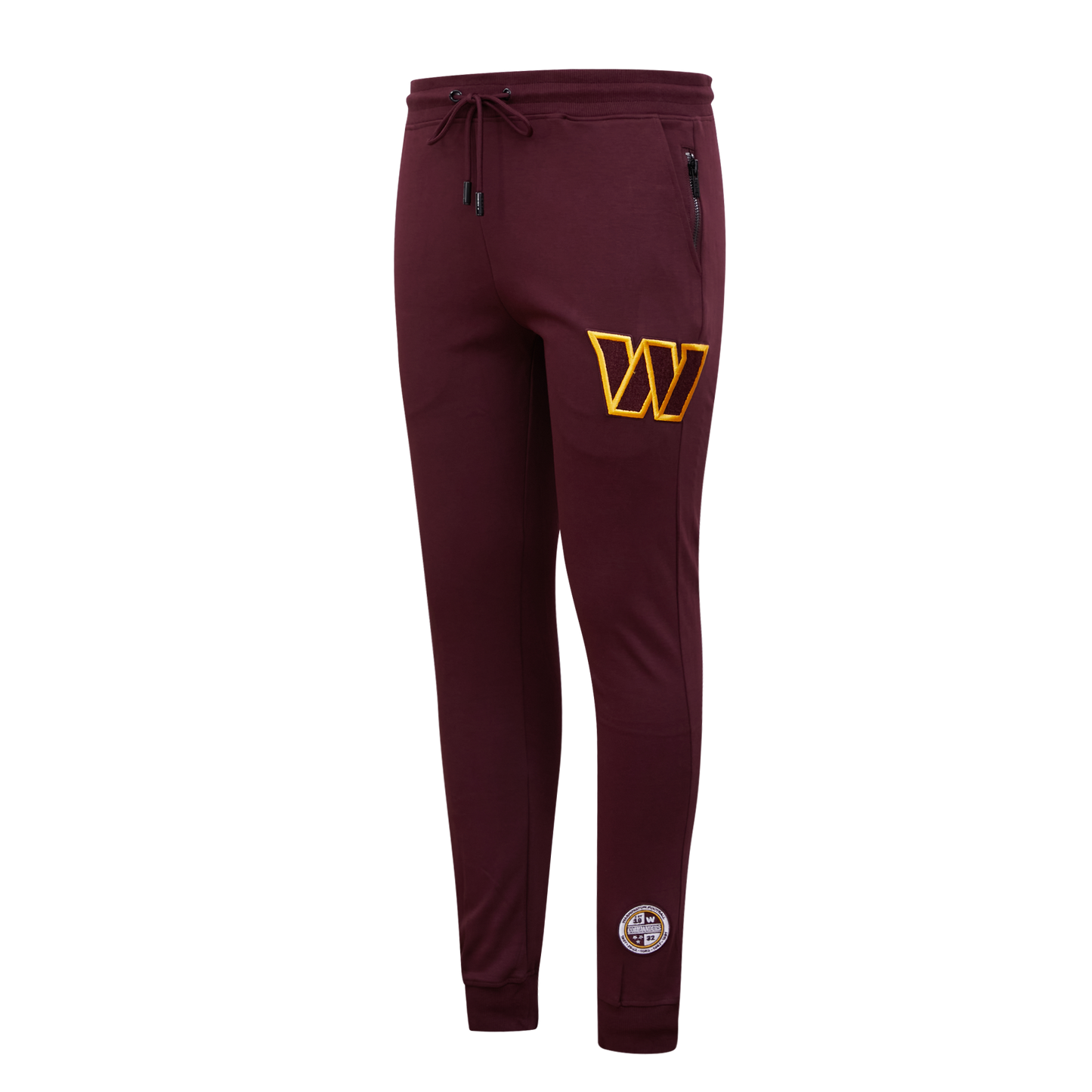NFL WASHINGTON COMMANDERS CLASSIC CHENILLE DOUBLE KNIT JOGGER (WINE)
