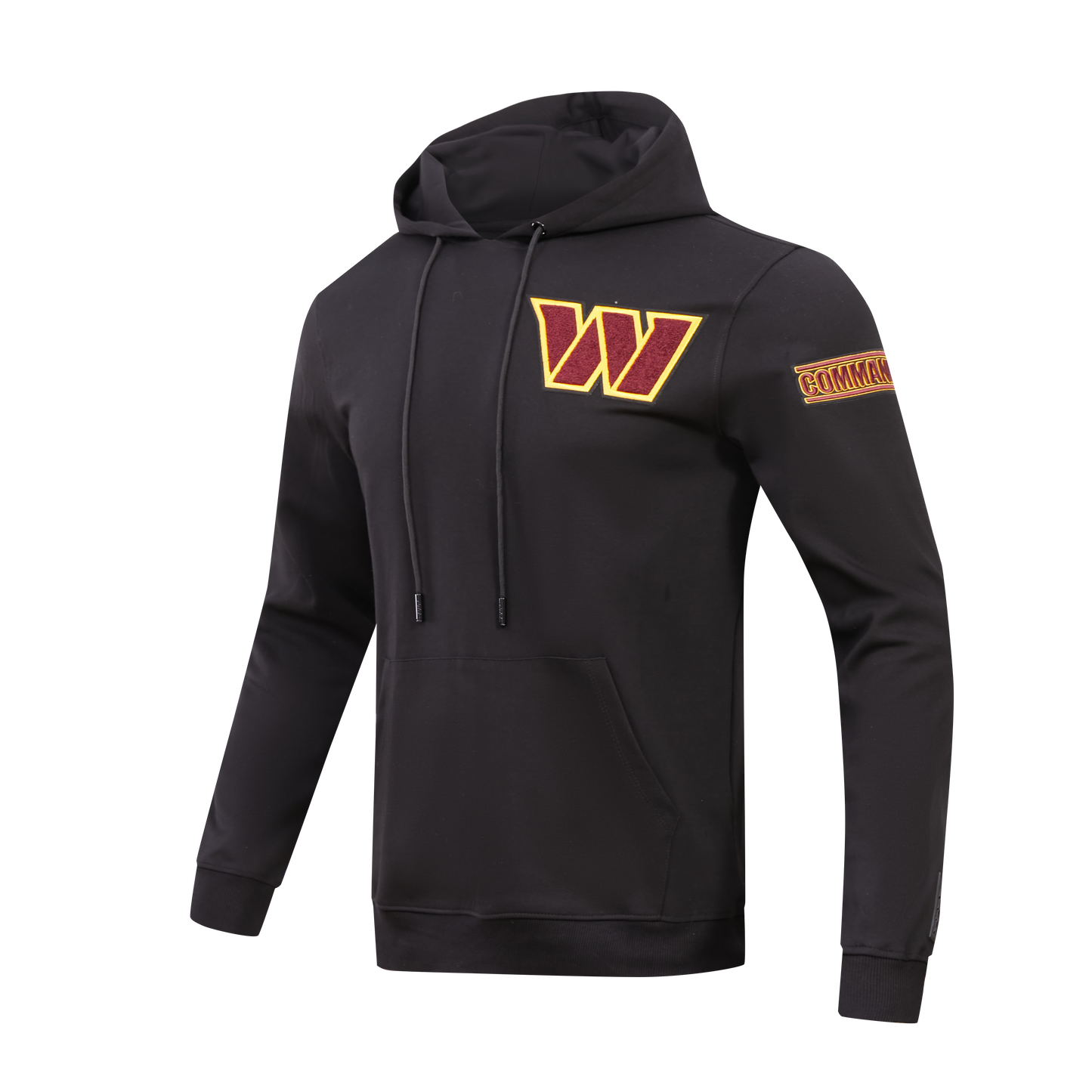 NFL WASHINGTON COMMANDERS CLASSIC CHENILLE MEN'S PO HOODIE (BLACK)