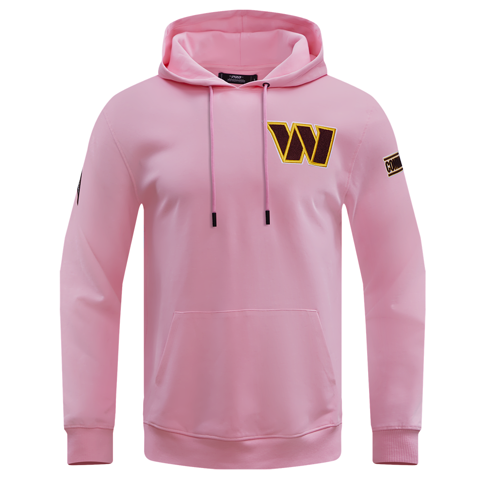 NFL WASHINGTON FOOTBALL TEAM LOGO MEN S PO HOODIE PINK Pro