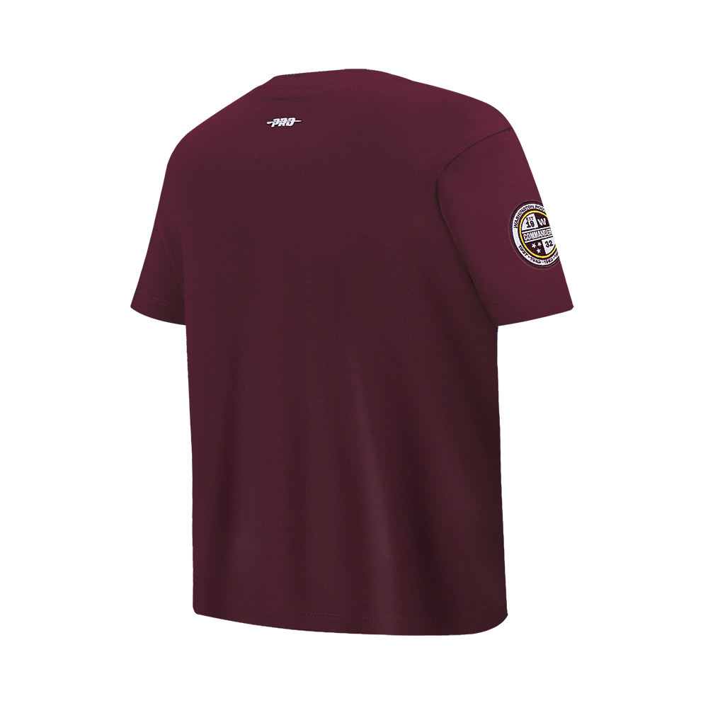 NFL WASHINGTON COMMANDERS CLASSIC BIG BOY'S SJ TEE (WINE)