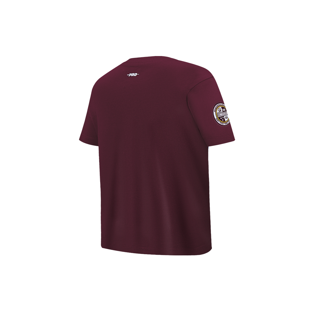 NFL WASHINGTON COMMANDERS CLASSIC LITTLE BOY'S SS TEE (WINE)