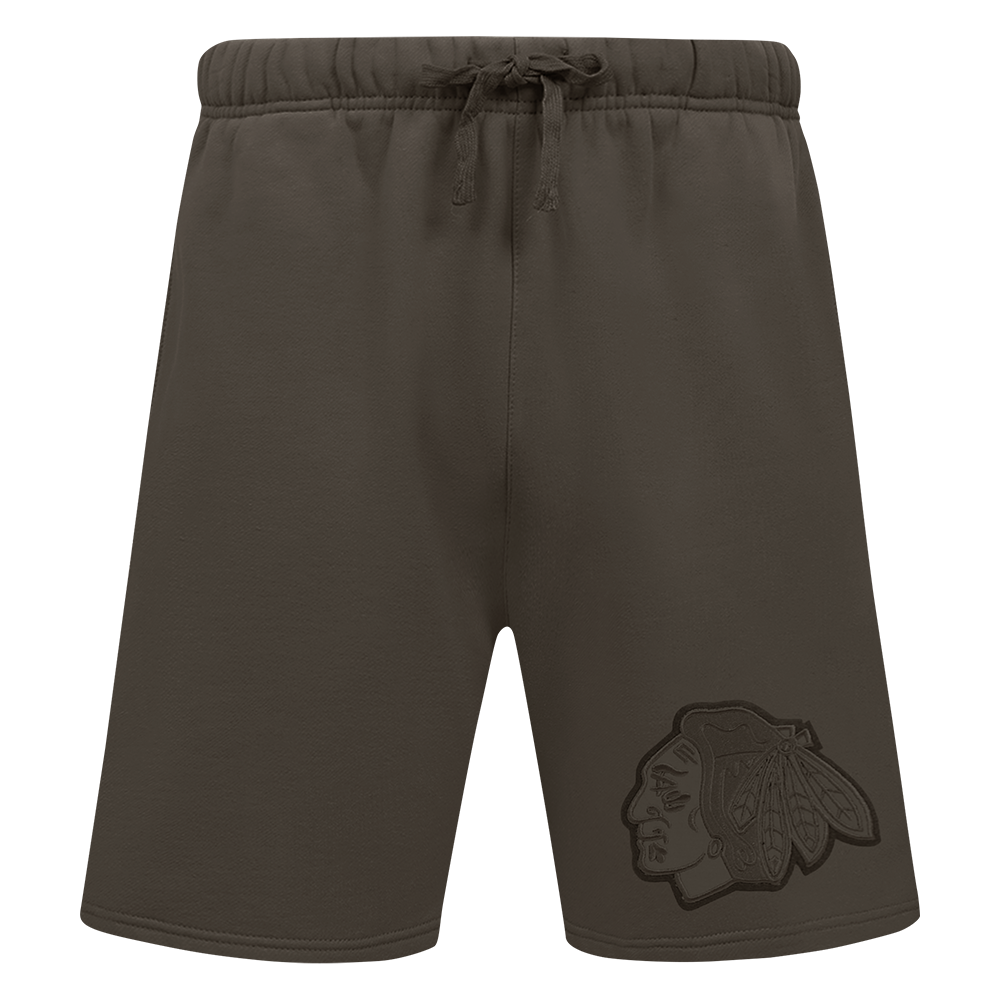 NHL CHICAGO BLACKHAWKS NEUTRAL MEN'S SHORT (DARK TAUPE)