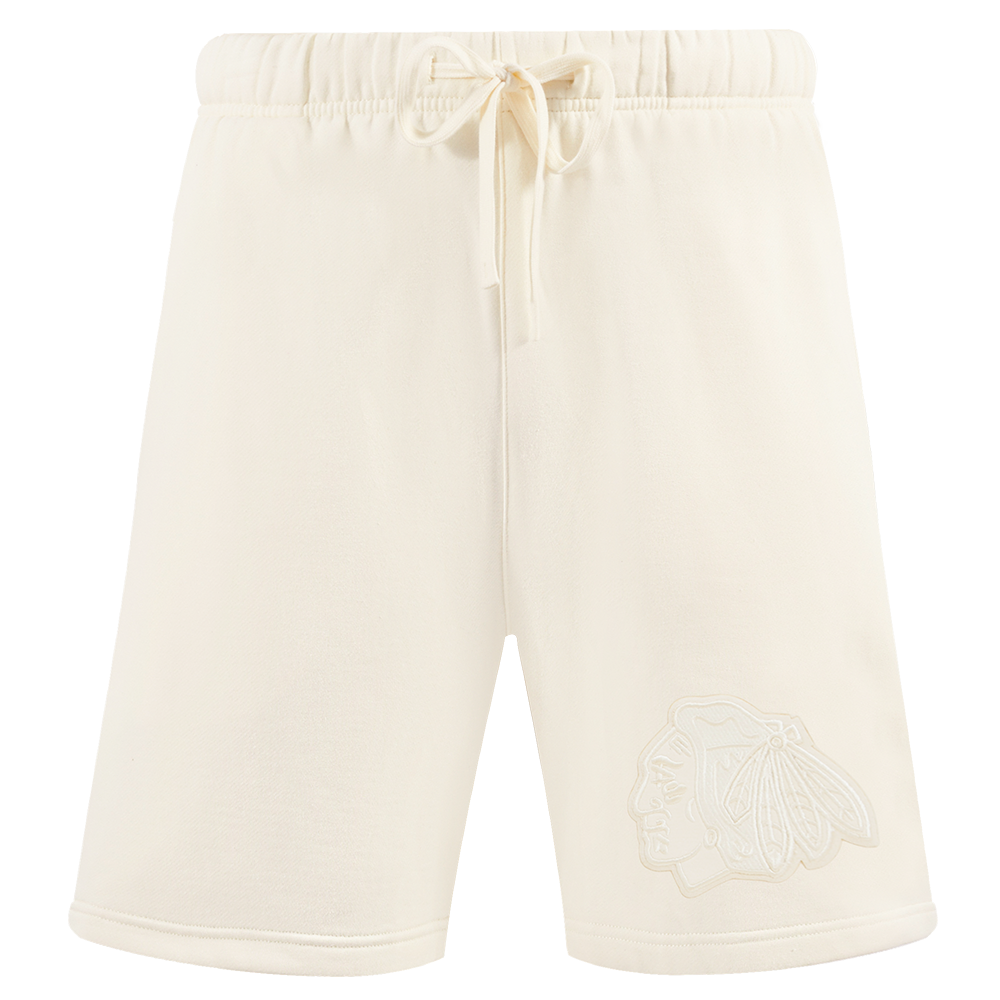 NHL CHICAGO BLACKHAWKS NEUTRAL MEN'S SHORT (EGGSHELL)