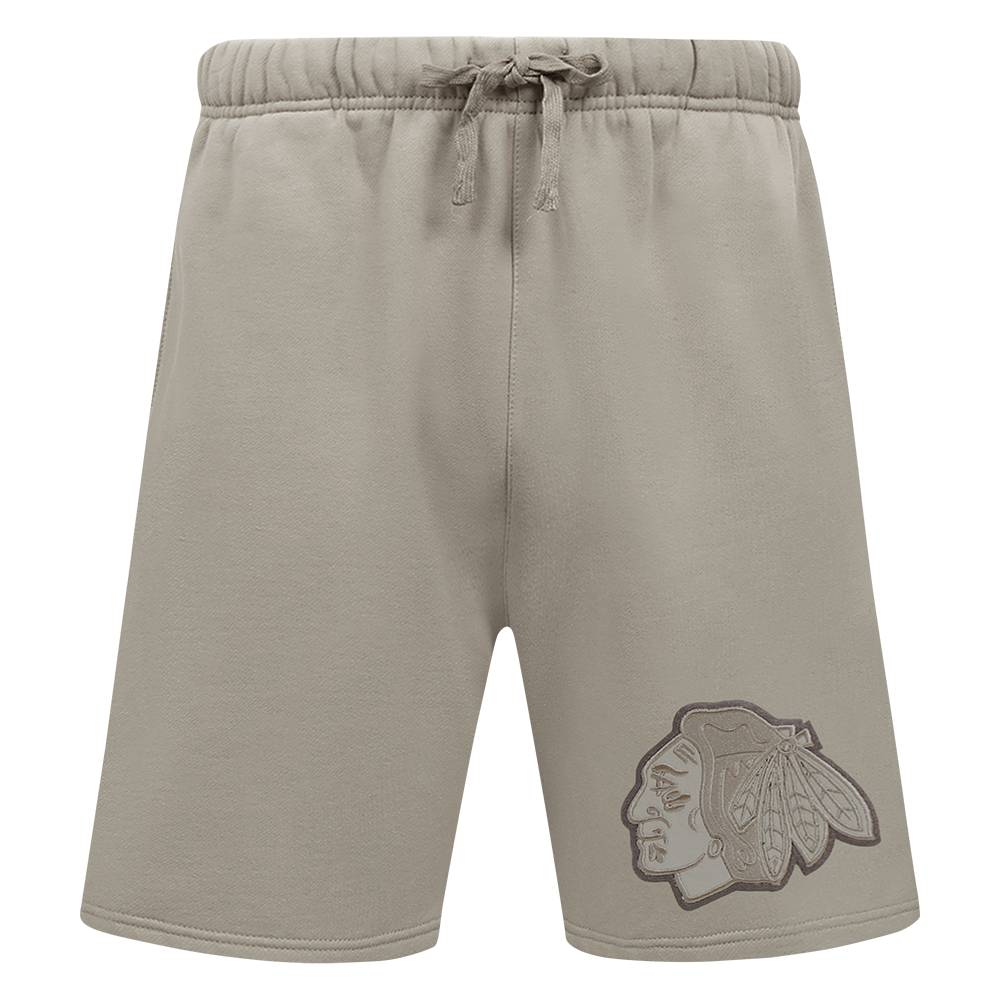 NHL CHICAGO BLACKHAWKS NEUTRAL MEN'S SHORT (TAUPE)
