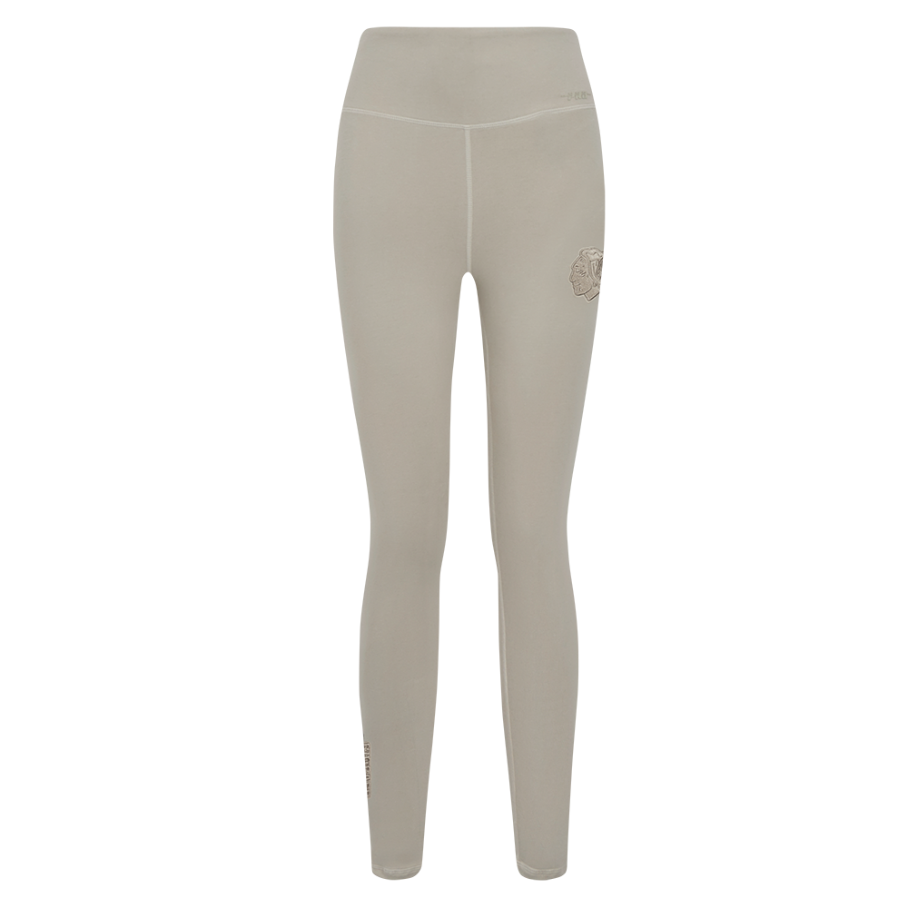 NHL CHICAGO BLACKHAWKS NEUTRAL WOMEN'S JERSEY LEGGING (TAUPE)