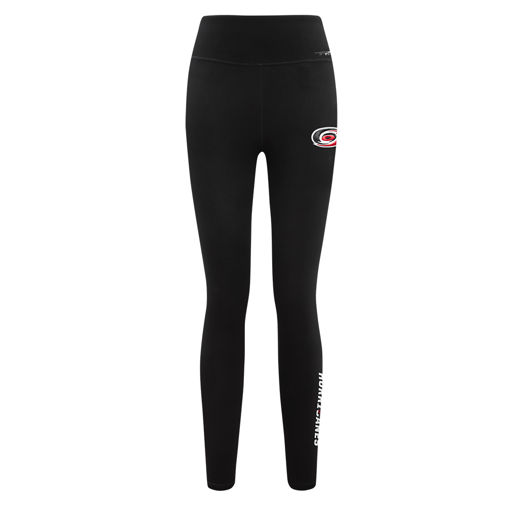 NHL CAROLINA HURRICANES CLASSIC WOMEN'S HW JERSEY LEGGING (BLACK)