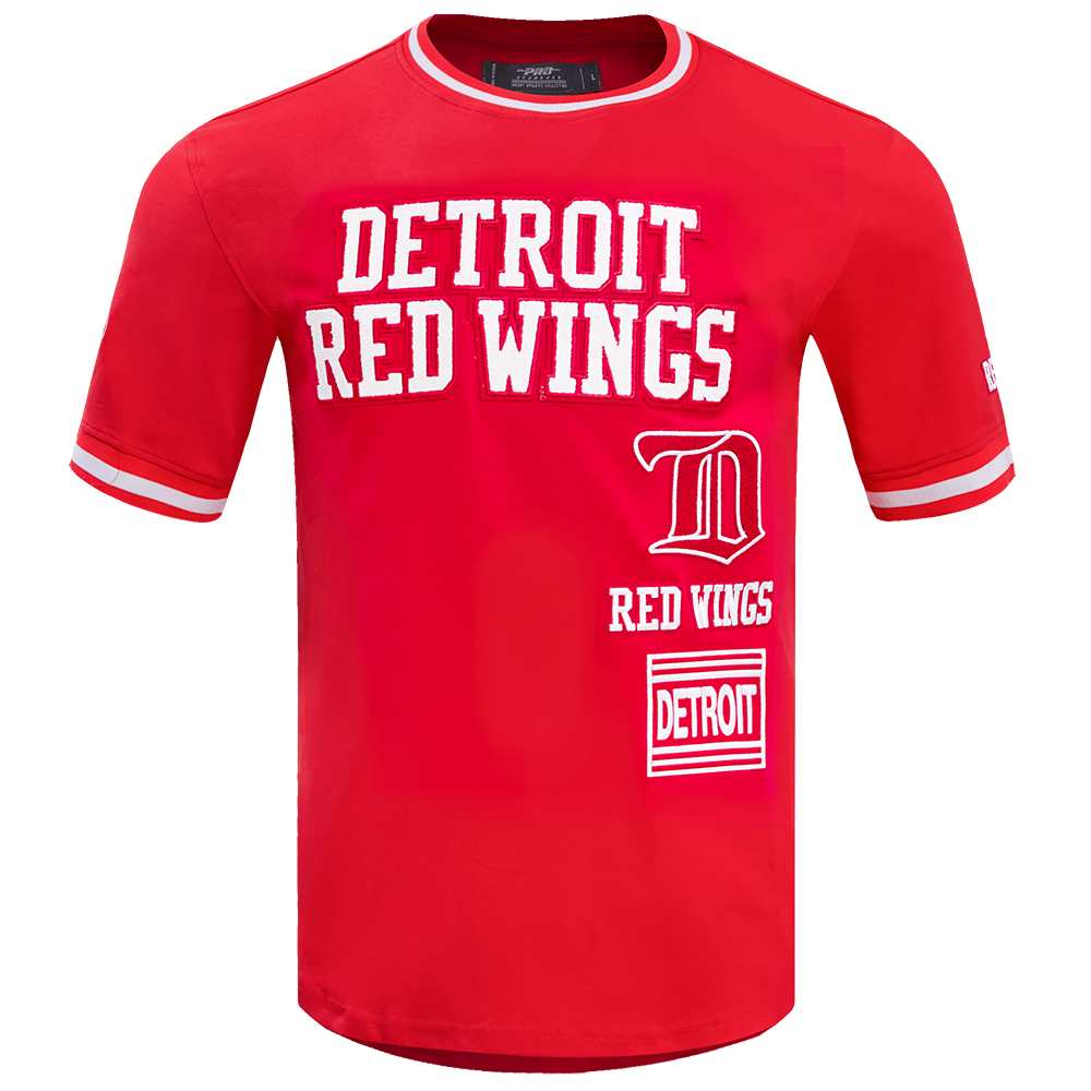 NHL DETROIT RED WINGS RETRO CLASSIC MEN'S TEE (RED)