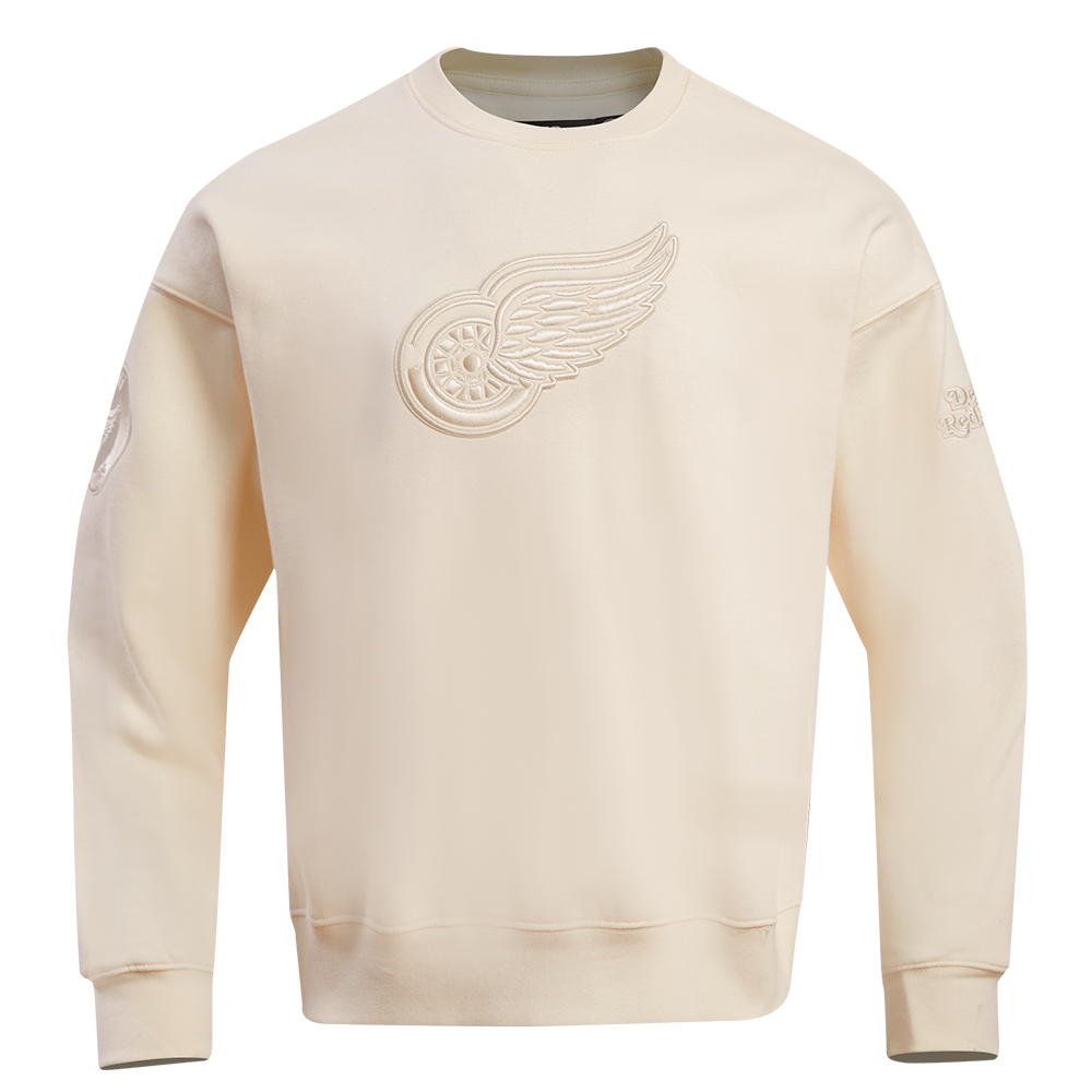 NHL DETROIT WINGS NEUTRAL DROP SHOULDER CREWNECK