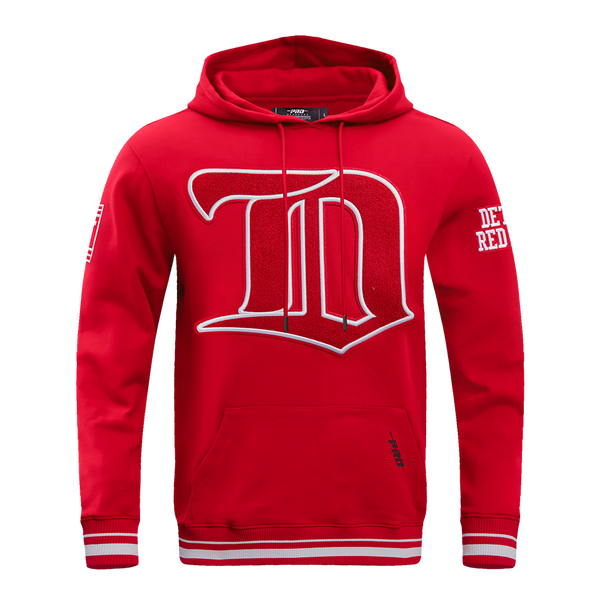 NHL DETROIT RED WINGS RETRO CLASSIC MEN'S PO HOODIE