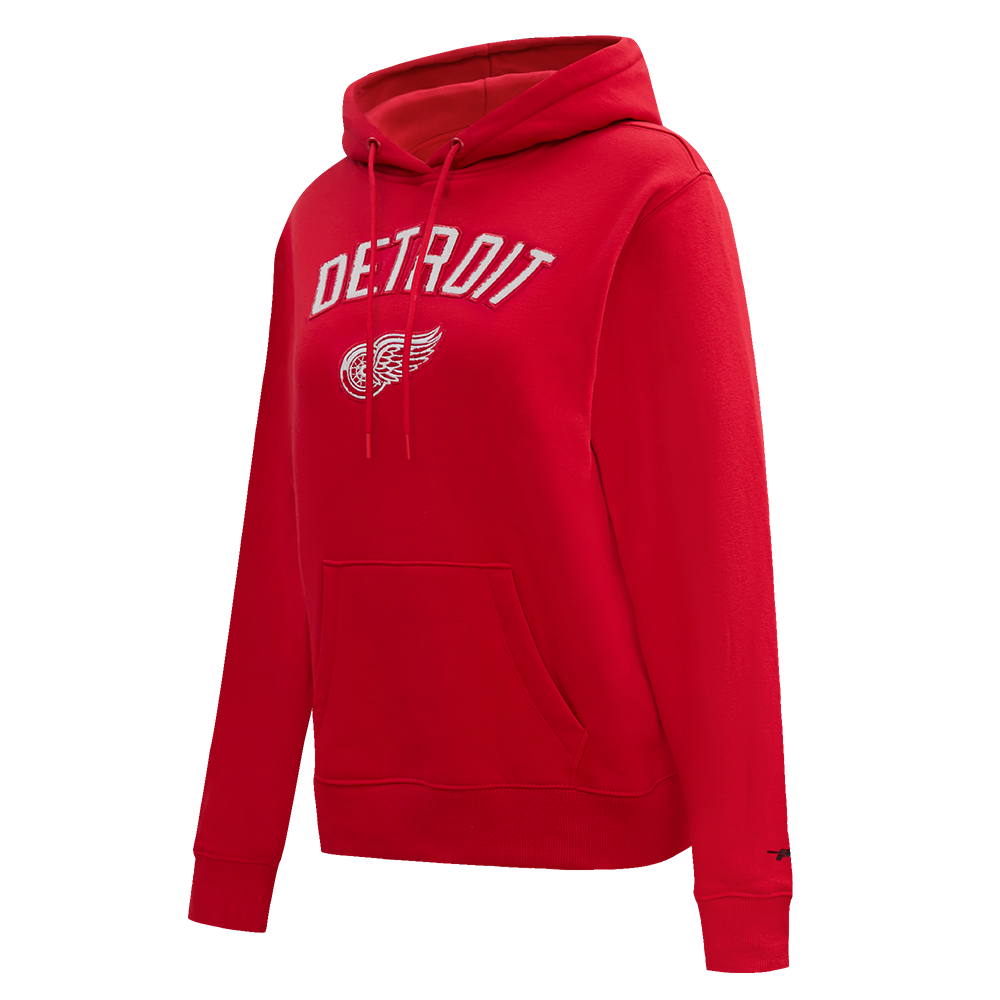 NHL DETROIT RED WINGS CLASSIC WOMEN'S PO HOODIE (RED)