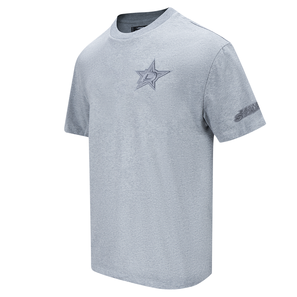 NHL DALLAS STARS NEUTRAL MEN'S DROP SHOULDER TEE (DARK HEATHER GRAY)
