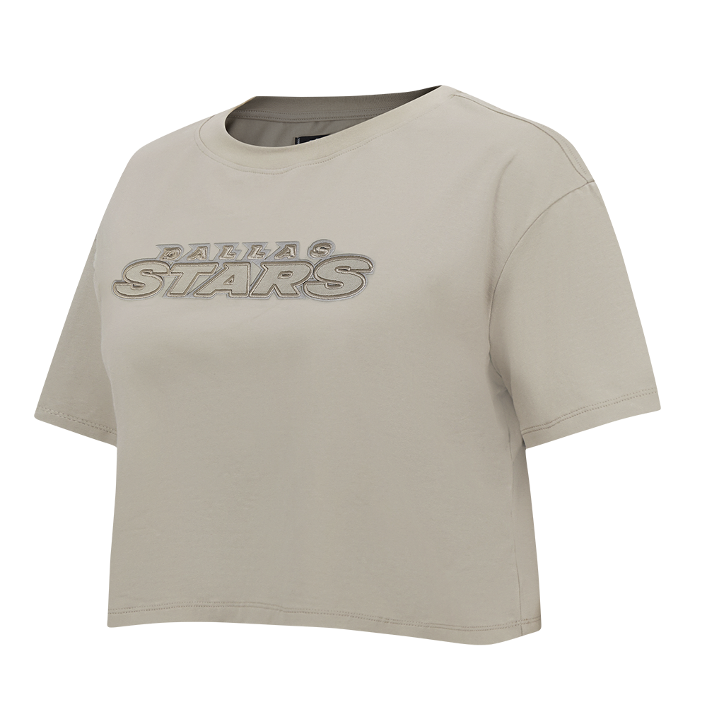 NHL DALLAS STARS NEUTRAL WOMEN'S CREWNECK (TAUPE)
